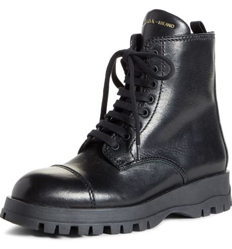 prada lace up boots 2016|prada lace up combat boots.